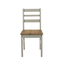 Load image into Gallery viewer, Linea Grey Ladder Back Chair (Pair)