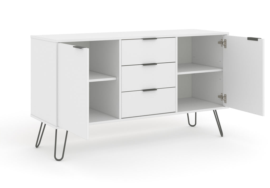 Medium Sideboard With 2 Doors, 3 Drawers