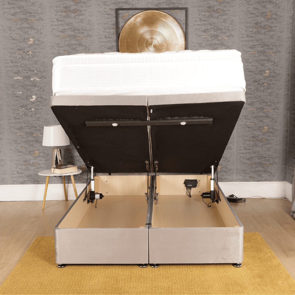 Electric Ottoman Base Double With Free Mattress