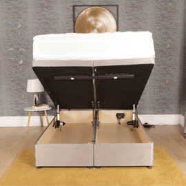 Electric Ottoman Base Double With Free Mattress