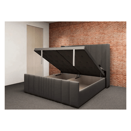 Seoul Wingback Gas Lift Ottoman Divan Bed