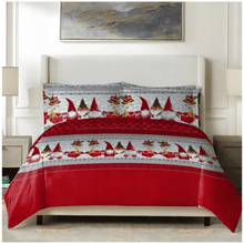 Load image into Gallery viewer, Christmas Santa Reversible Duvet Cover Set