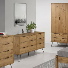 Load image into Gallery viewer, 3+3 Drawer Wide Chest Of Drawers