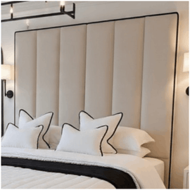 90 High Headboard Luxury Tara Panel Bed
