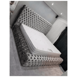 Ambassador Crush Velvet Bed with Storage Lift