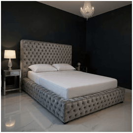 Ambassador Crush Velvet Bed with Storage Lift