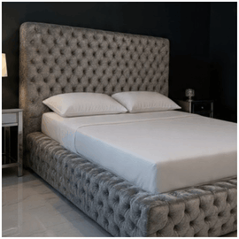 Ambassador Crush Velvet Bed with Storage Lift