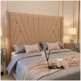Berlin Wingback Bed – Optional Gas Lift Storage