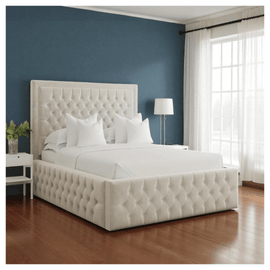 Chester Tufted Upholstered Bed Frame