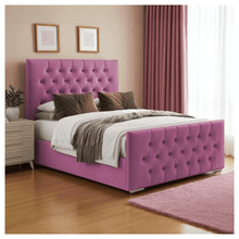 Load image into Gallery viewer, Chesterfield Luxe Upholstered Bed Frame