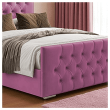 Load image into Gallery viewer, Chesterfield Luxe Upholstered Bed Frame
