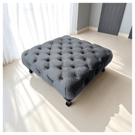 Classic Tufted Accent Footstool