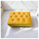Crystal-Tuft Chesterfield Footstool