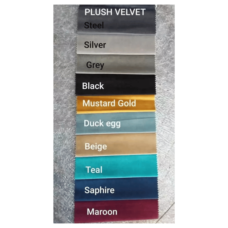 Deluxe Plush Velvet Chesterfield Wingback Bed