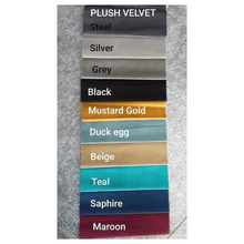 Load image into Gallery viewer, Deluxe Plush Velvet Chesterfield Wingback Bed