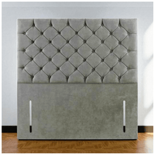 Load image into Gallery viewer, Elegant Button-Tufted Velvet Headboard