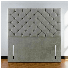 Elegant Button-Tufted Velvet Headboard