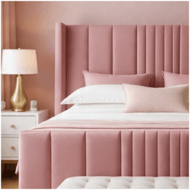 Seoul Wingback Gas Lift Ottoman Divan Bed