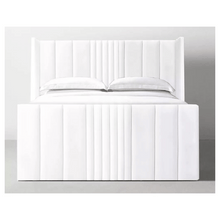 Load image into Gallery viewer, Elegant Plush Velvet Seoul Wingback Storage Bed