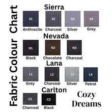 Load image into Gallery viewer, Fabric Colour Chart