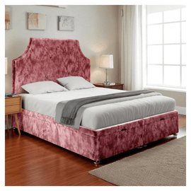 Grace Curve Storage Ottoman Bed