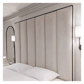 High Headboard Luxury Tara Panel Bed
