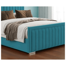 Load image into Gallery viewer, Linear Luxe Panel Bed Frame