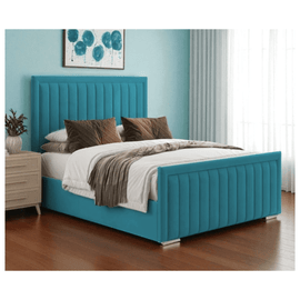 Linear Luxe Panel Bed Frame