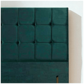 Luxe Square-Tufted Velvet Headboard