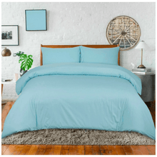 Load image into Gallery viewer, Luxury Egyptian Cotton Duvet Set with Fitted Sheet