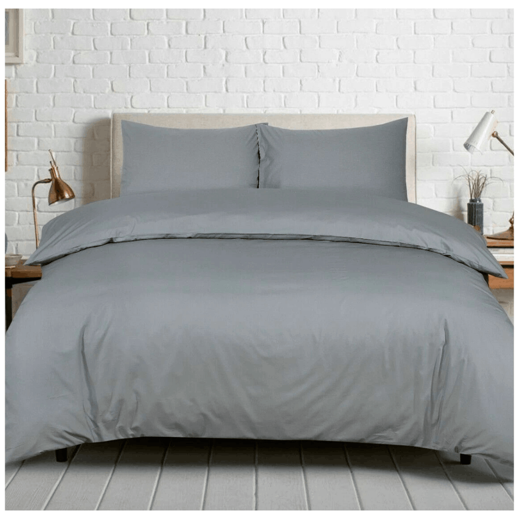 Luxury Egyptian Cotton Duvet Set with Fitted Sheet