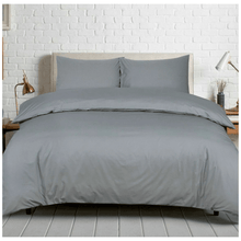 Load image into Gallery viewer, Luxury Egyptian Cotton Duvet Set with Fitted Sheet