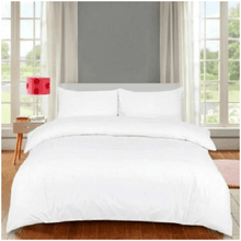 Load image into Gallery viewer, Luxury Egyptian Cotton Duvet Set with Fitted Sheet