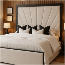 Load image into Gallery viewer, Luxury Solara Prestige Bed – 90" Stunning Headboard
