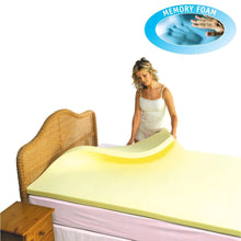 Load image into Gallery viewer, Orthopaedic Memory Foam Mattress Topper