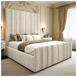 Modern Elegance Channel Bed Frame