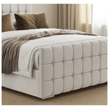 Load image into Gallery viewer, Modern Grid Luxe Bed Frame