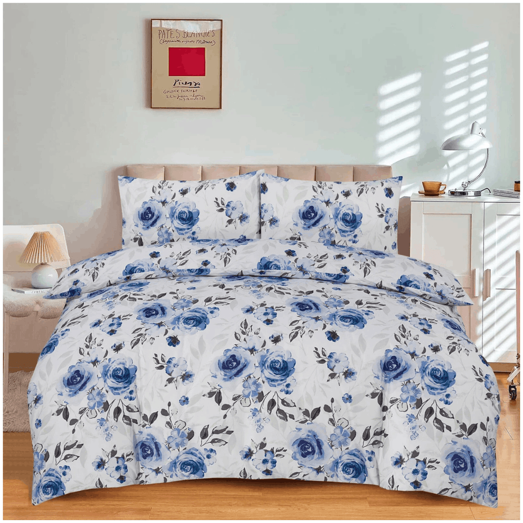 Modern Reversible Printed Duvet Cover Set