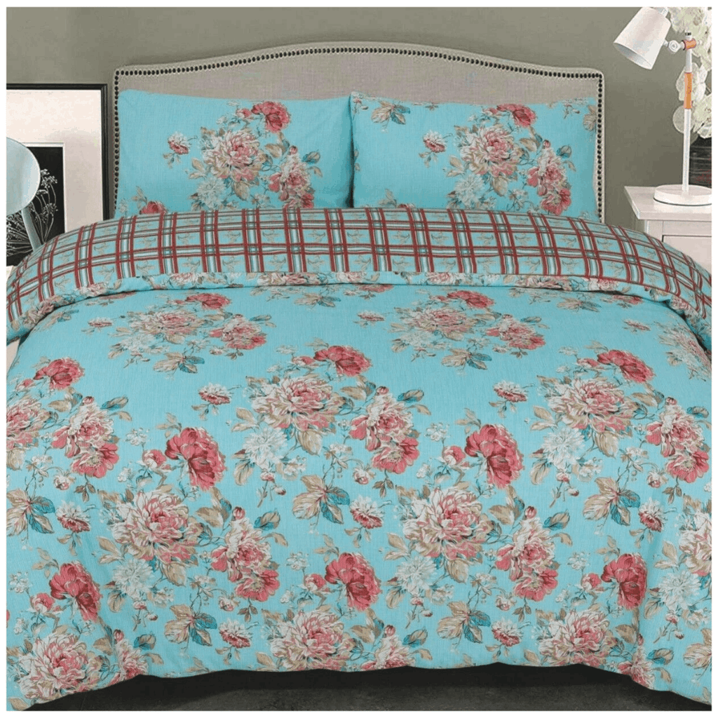Modern Reversible Printed Duvet Cover Set