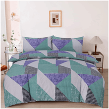 Load image into Gallery viewer, Modern Reversible Printed Duvet Cover Set