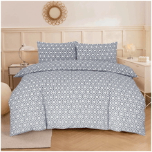 Load image into Gallery viewer, Modern Reversible Printed Duvet Cover Set