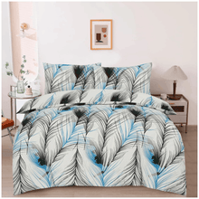 Load image into Gallery viewer, Modern Reversible Printed Duvet Cover Set