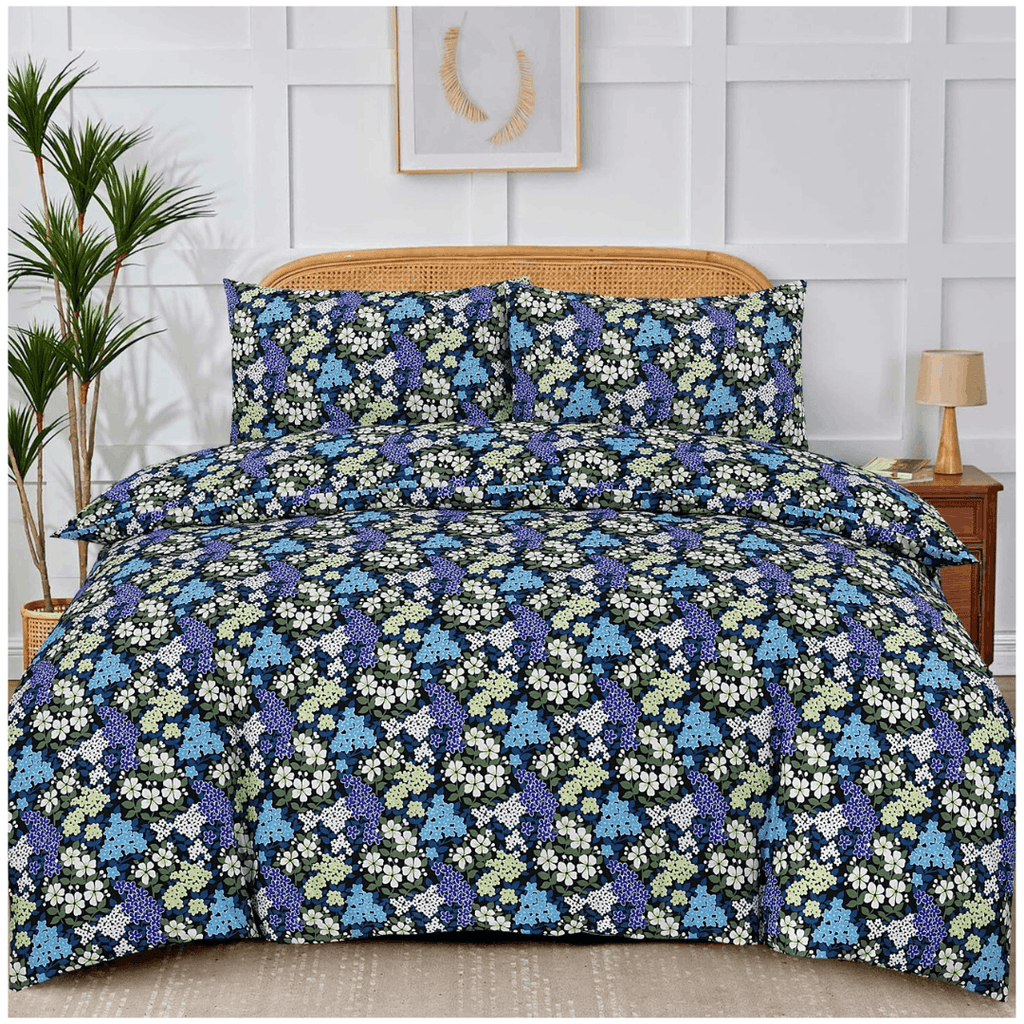 Modern Reversible Printed Duvet Cover Set