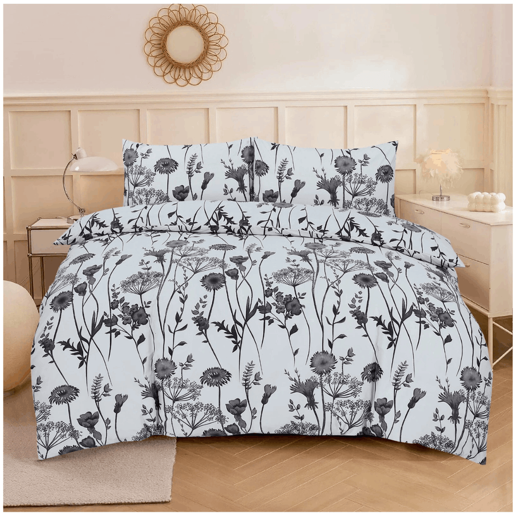 Modern Reversible Printed Duvet Cover Set
