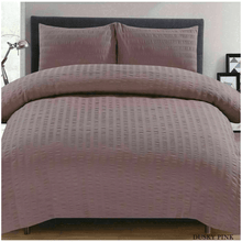 Load image into Gallery viewer, Non Iron Textured Duvet Cover Set