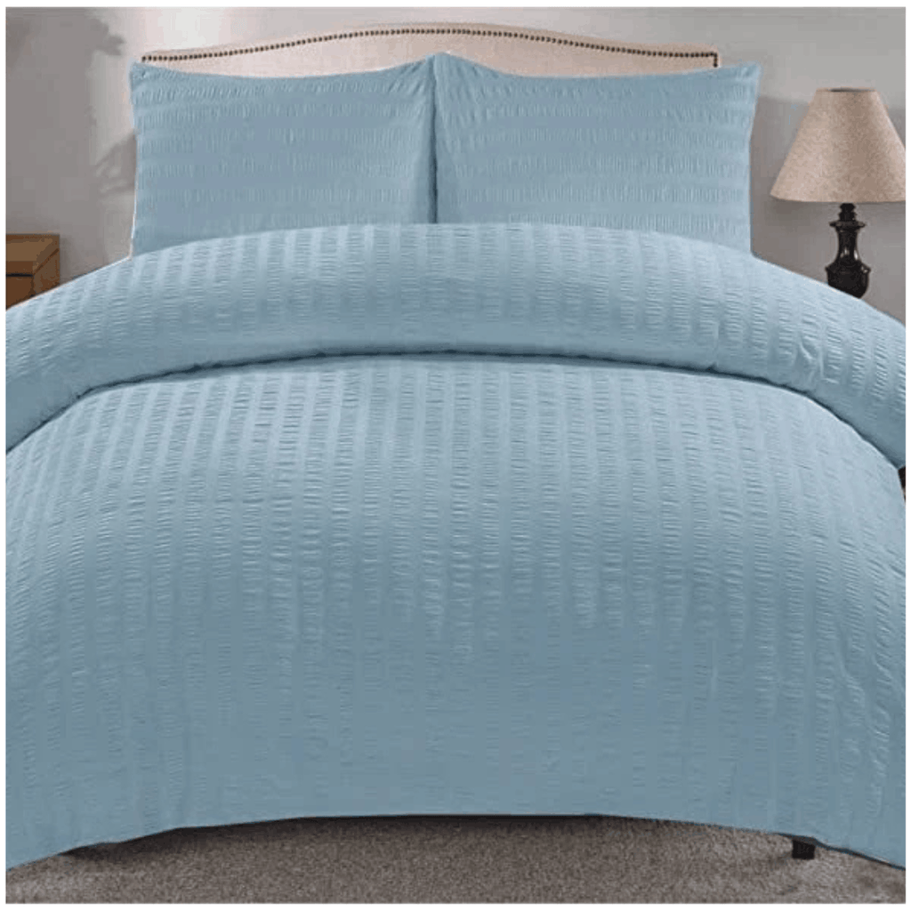 Non Iron Textured Duvet Cover Set