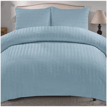Load image into Gallery viewer, Non Iron Textured Duvet Cover Set