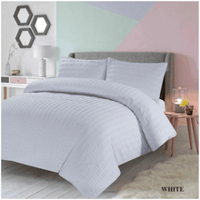Load image into Gallery viewer, Non Iron Textured Duvet Cover Set