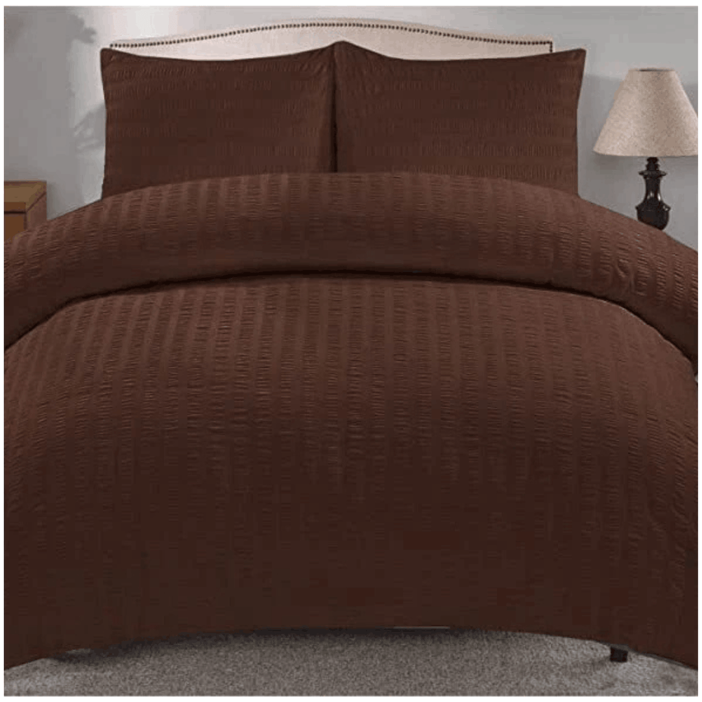 Non Iron Textured Duvet Cover Set