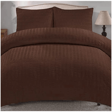 Load image into Gallery viewer, Non Iron Textured Duvet Cover Set